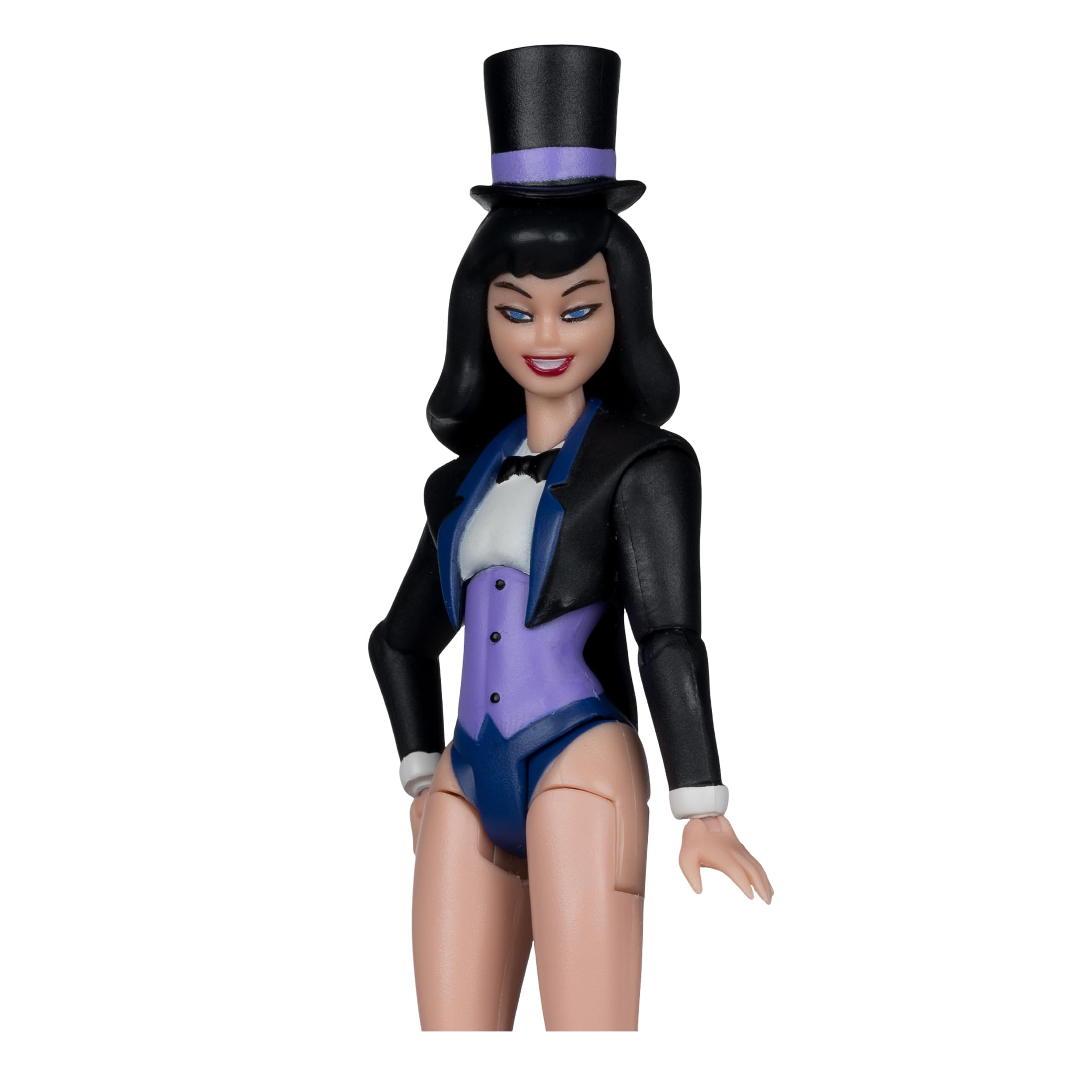 McFarlane Batman: The Animated Series Zatanna 6in Action Figure | Includes Clock King BAF Piece 4