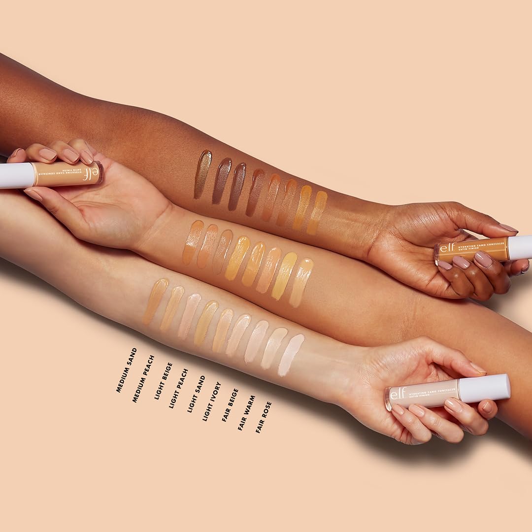 e.l.f. Hydrating Satin Camo Concealer - Light Beige (5.67 g) 5