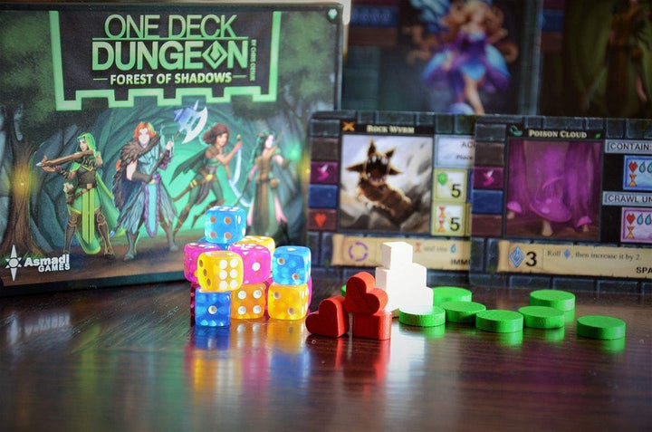 Asmadi Games One Deck Dungeon: Forest of Shadows Card Game (0081)