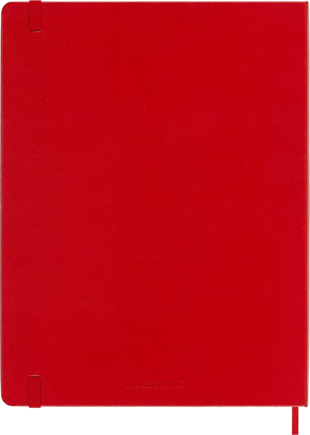 Moleskine Classic Notebook - Plain Pages | Hard Cover | Extra Large 19x25 cm | Scarlet Red 3