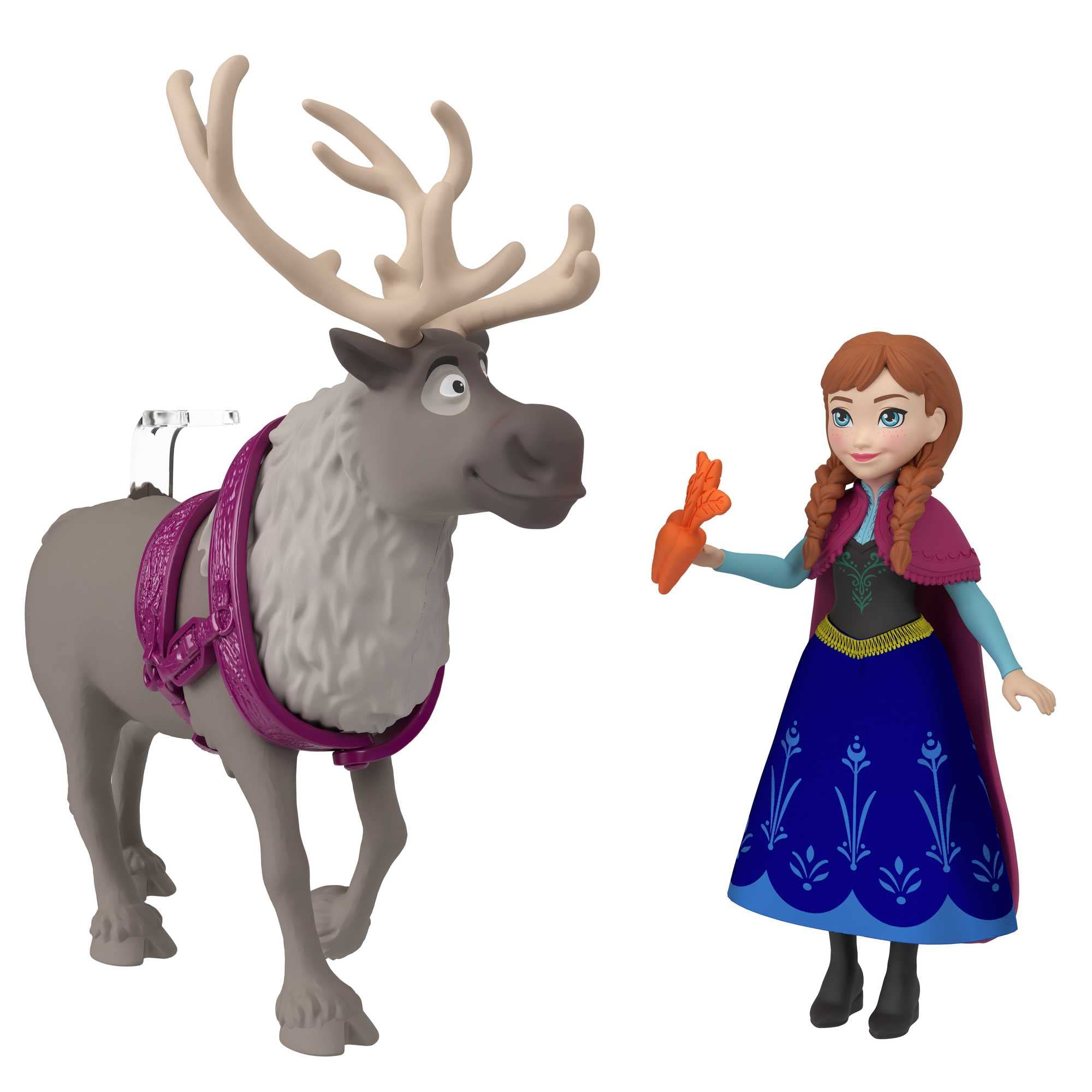 Disney Frozen Story Pack with 6 Characters - Small Dolls & Playset for Kids 3