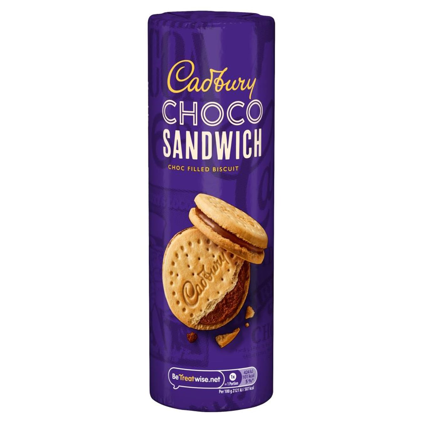 Cadbury Choco Sandwich Biscuit – Kekse mit Schokoladenfüllung, 260 g