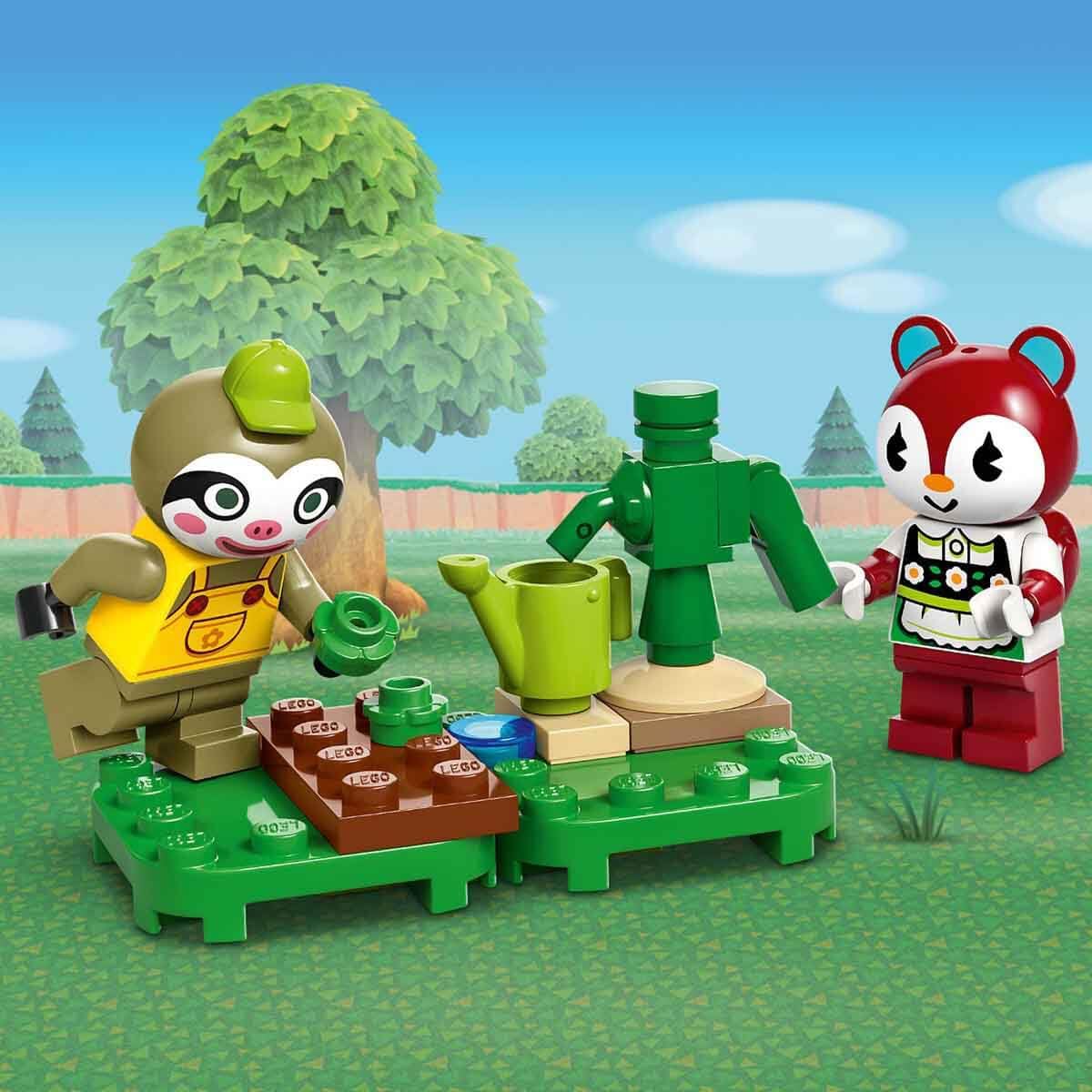 LEGO Animal Crossing Leif’s Caravan & Garden Shop Building Set | Model 77054 | Ages 7+ 2