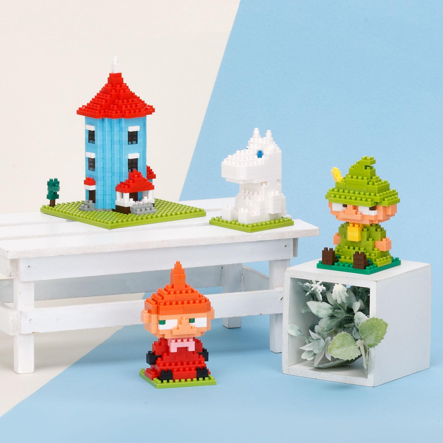 nanoblock Moomin Little My Character Collection - Micro Building Bricks - 140 Pieces 2