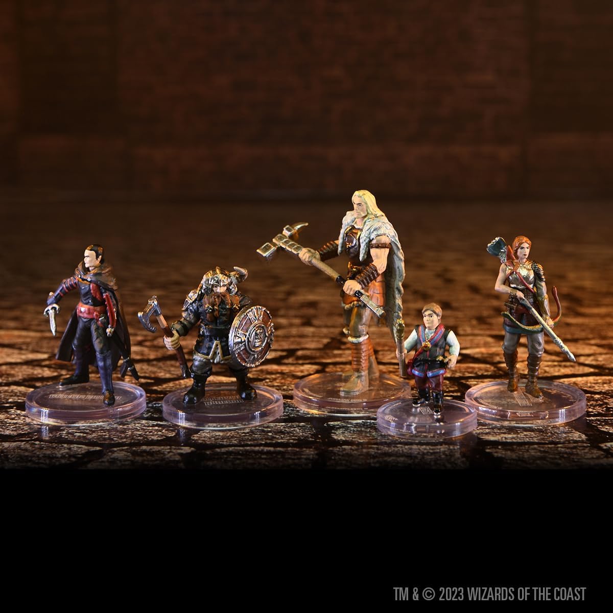 Wizkids D&amp;D The Legend of Drizzt 35. Jubiläums-Miniaturen, vorbemalte Tabletop-Begleiter, Box-Set 8