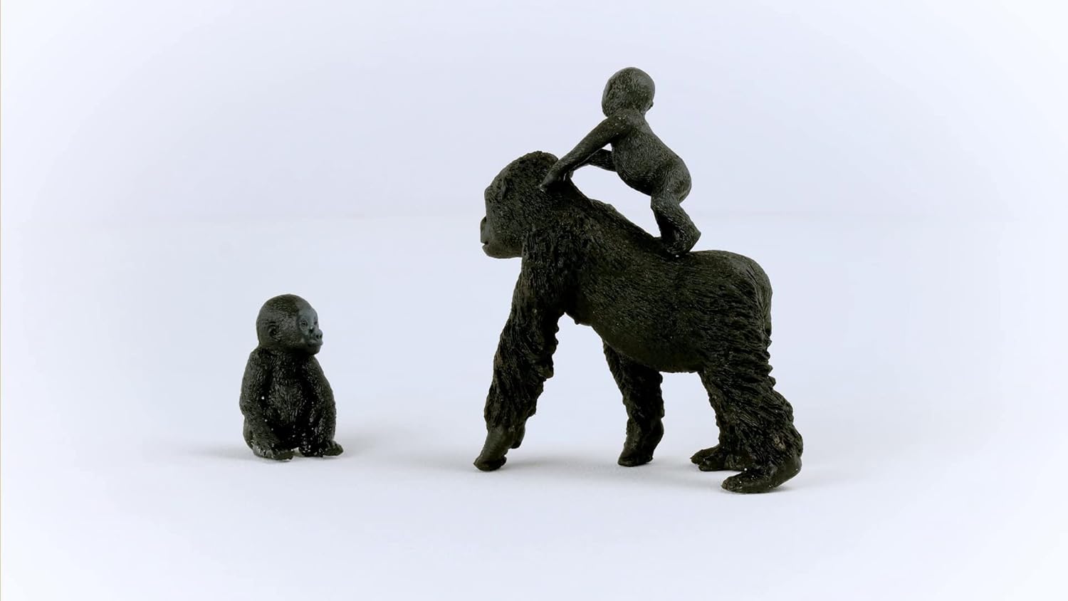 SCHLEICH Gorilla Family Wildlife Playset - 3-Piece Animal Figurine for Kids 3-8 Years 6