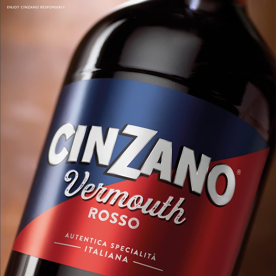 Cinzano Classico Rosso 75 cl - Italian Vermouth Aperitif 15% ABV
