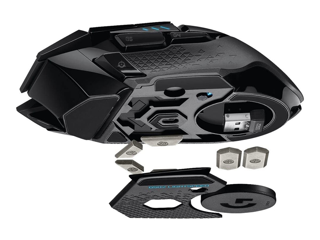 Logitech G502 HERO High Performance Wired Gaming Mouse - 25,600 DPI, 11 Programmable Buttons, Adjustable Weights, RGB LIGHTSYNC