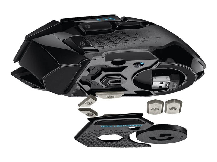 Logitech G502 HERO High Performance Wired Gaming Mouse - 25,600 DPI, 11 Programmable Buttons, Adjustable Weights, RGB LIGHTSYNC