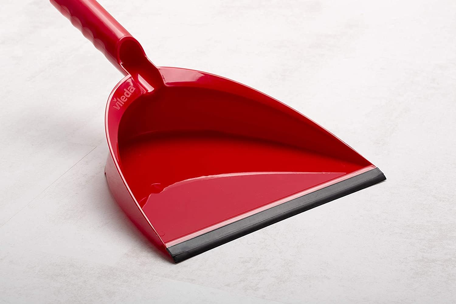 Vileda - 2-in-1 Dust Pan & Brush Set with Ergonomic Design and Rubber Lip 6