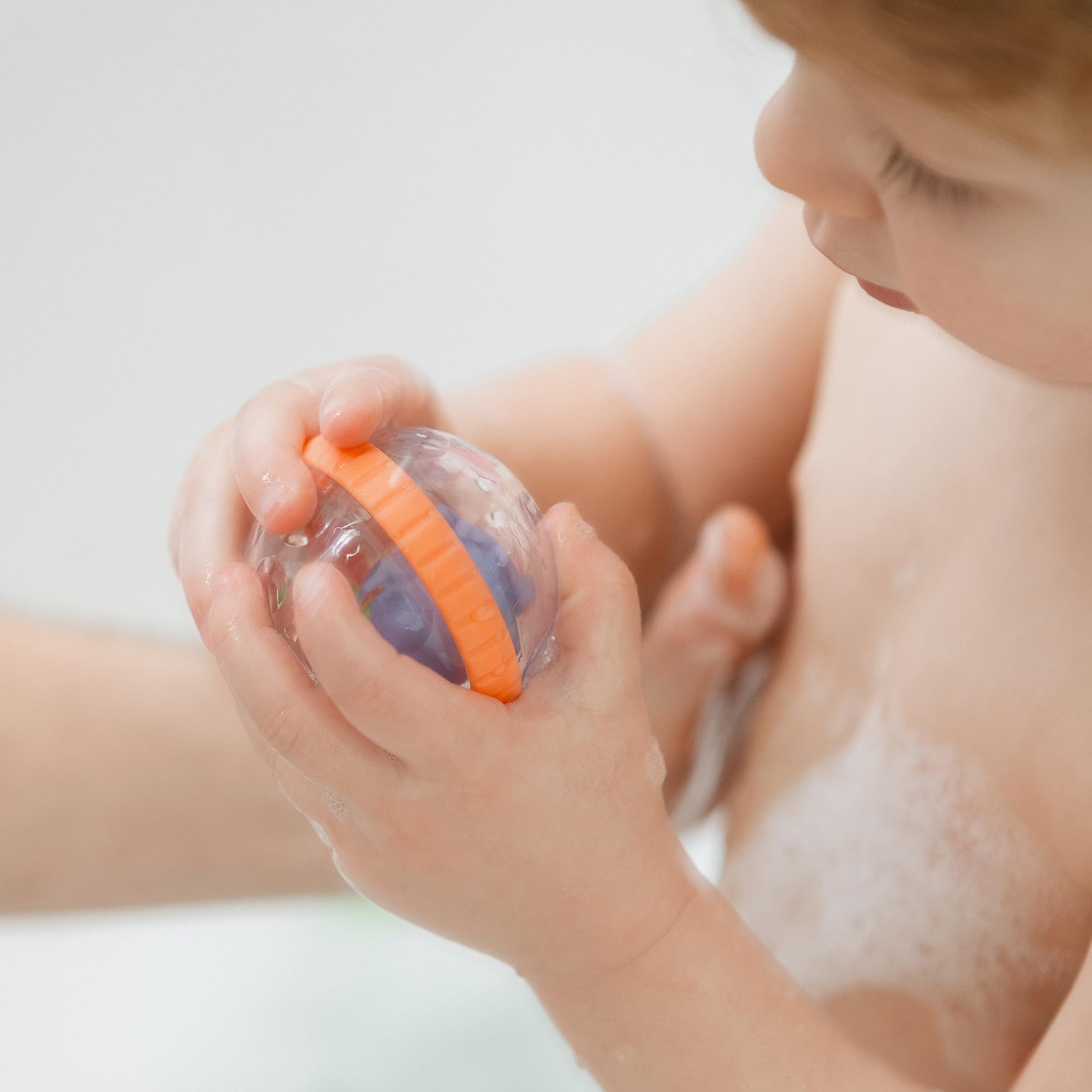 Nuby Floating Bubbly Buds Baby Bath Toy - Sensory Play for 6 Months+