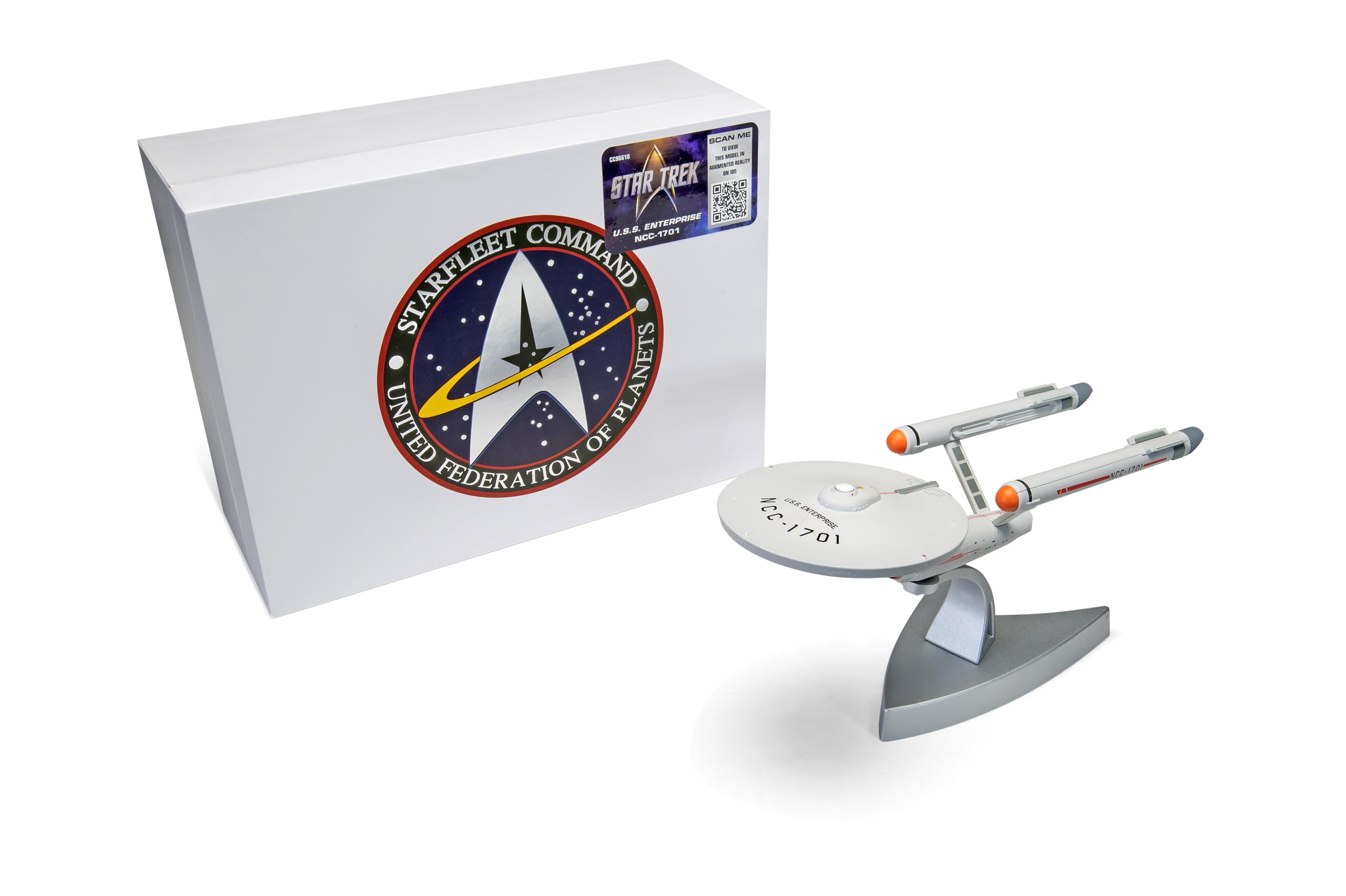 Corgi Diecast USS Enterprise NCC-1701 Star Trek Model - Collectible Spacecraft Toy for Adults 1