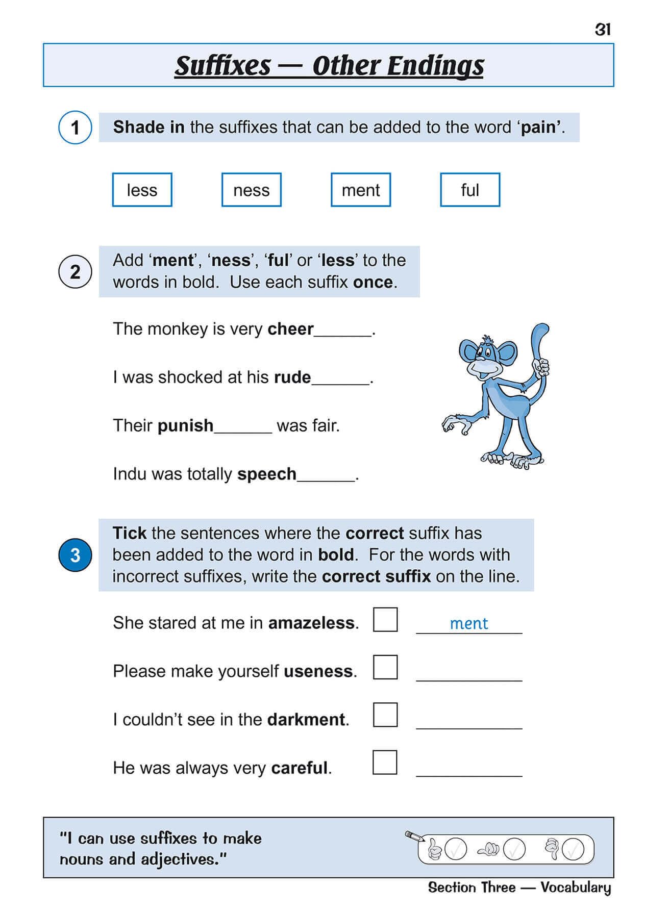 CGP Books KS1 English Targeted Study & Question Book - Year 2 | Ages 6-7 | 88 Pages 5