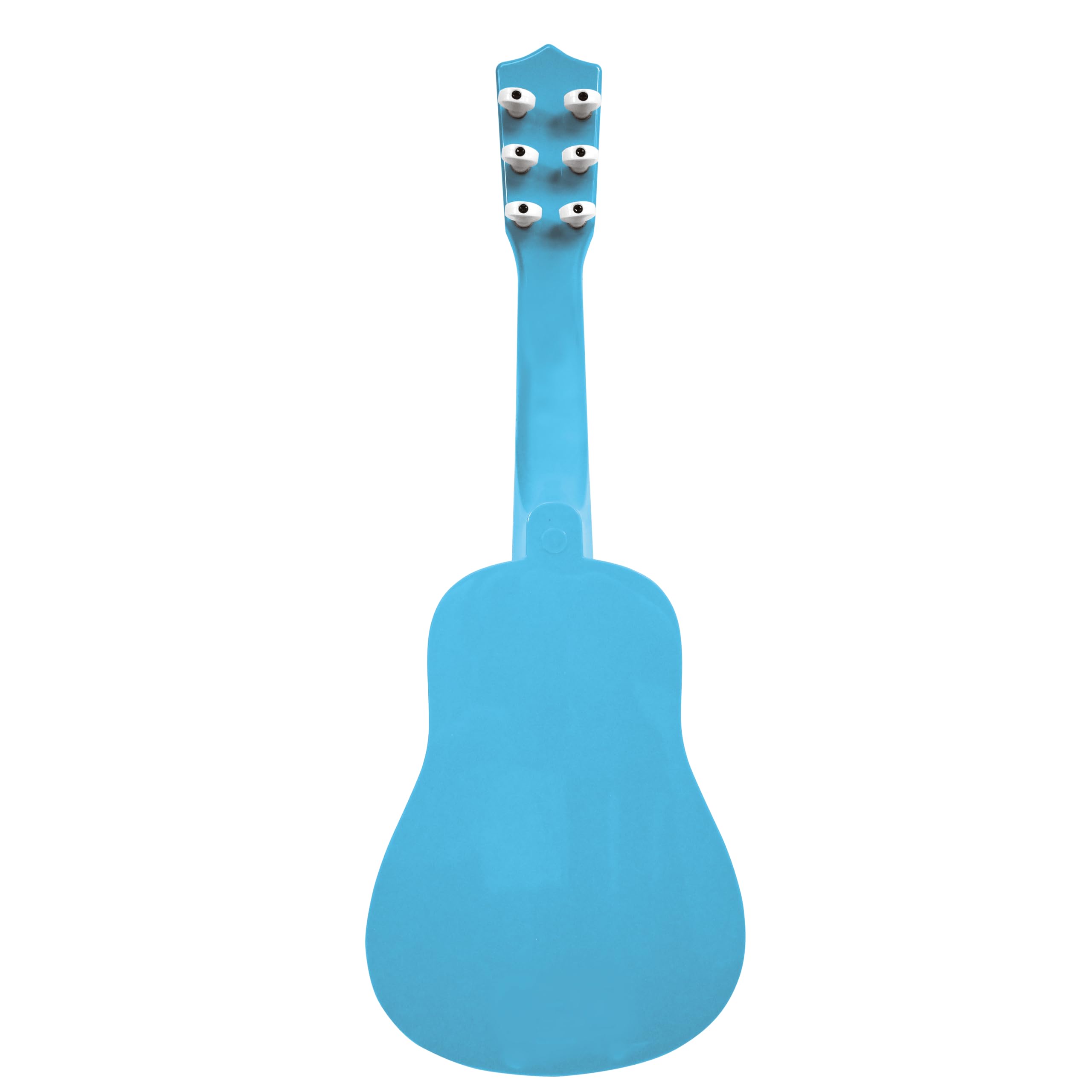 LEXIBOOK Peppa Pig My First Guitar for Children - 21 Inch, 6 Nylon Strings, Blue/Yellow 7