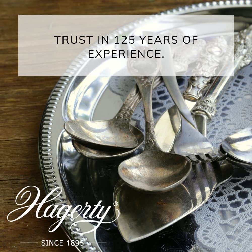 Hagerty Silver Cleaning Gloves - Impregnated Cotton with Tarnish Protection | Pair 5