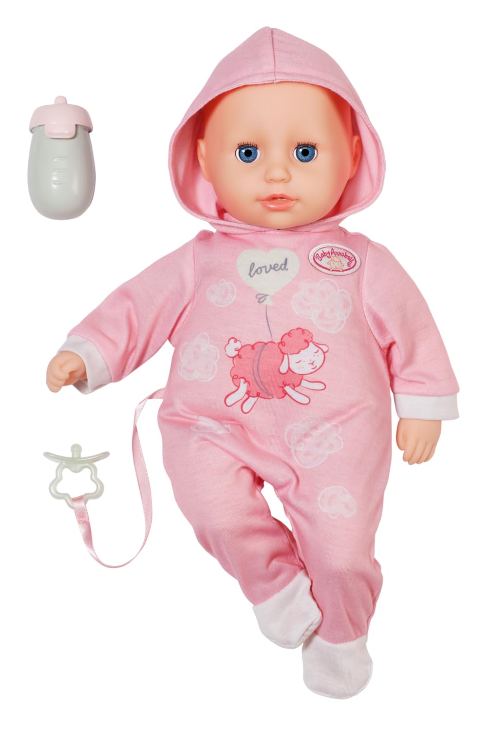 Baby Annabell Hannah Let's Play - Interactive Baby Doll with 5 Functions for Toddlers 1