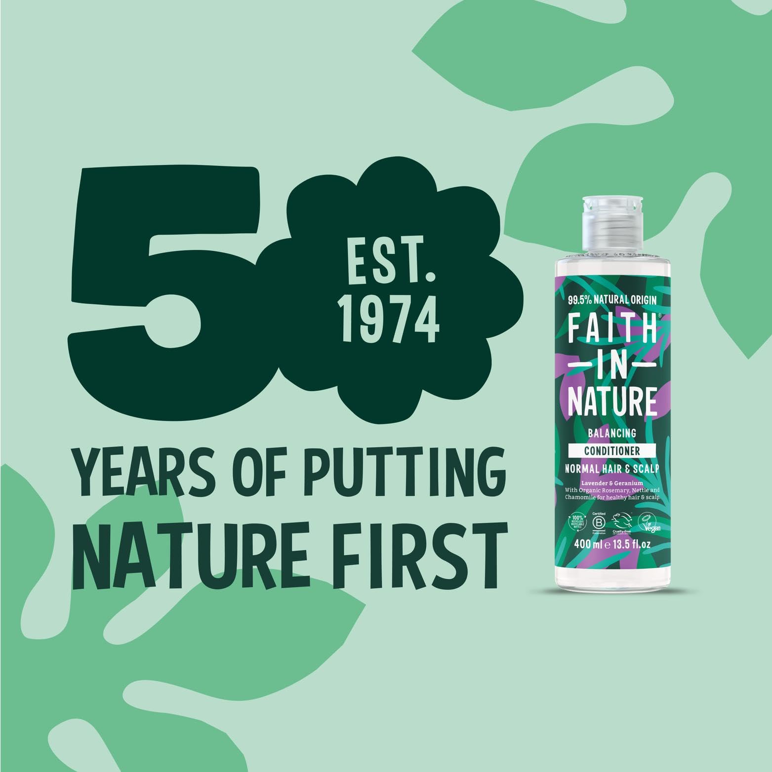 Faith In Nature - Lavender & Geranium Conditioner (400 ml) 8