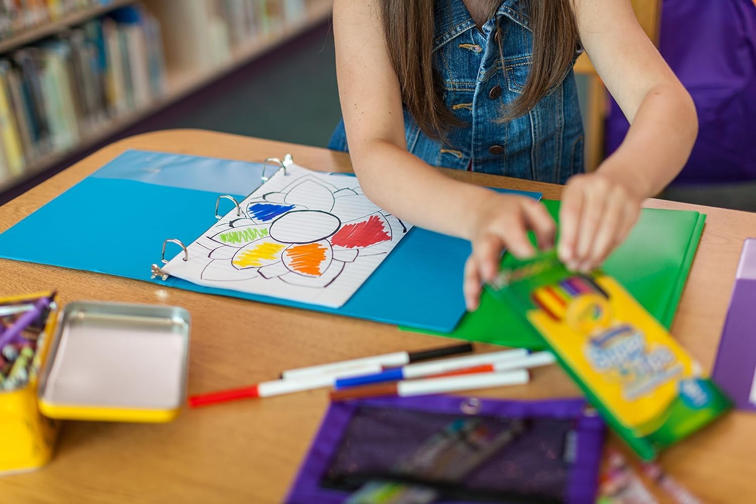 CRAYOLA SuperTips Washable Markers - Pack of 12, Wash-Off Ink for Kids 3+ 5