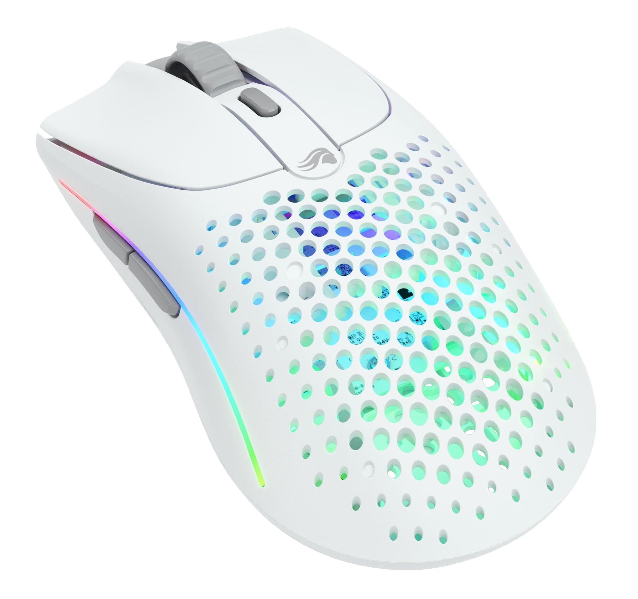 GLORIOUS Model O 2 Wireless Gaming Mouse - 68g Superlight, 26K BAMF 2.0 Sensor, RGB, Ambidextrous, 6 Buttons, Matte White 10