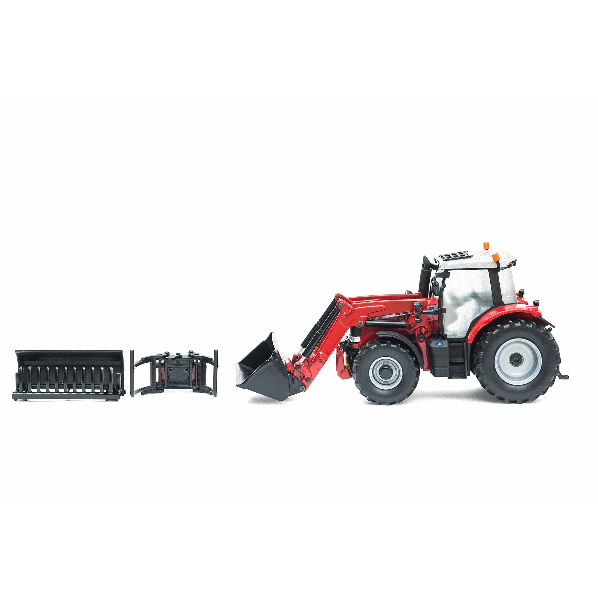 Britains 1:32 Massey Ferguson 6616 Tractor with Front Loader Toy Model 43082A1