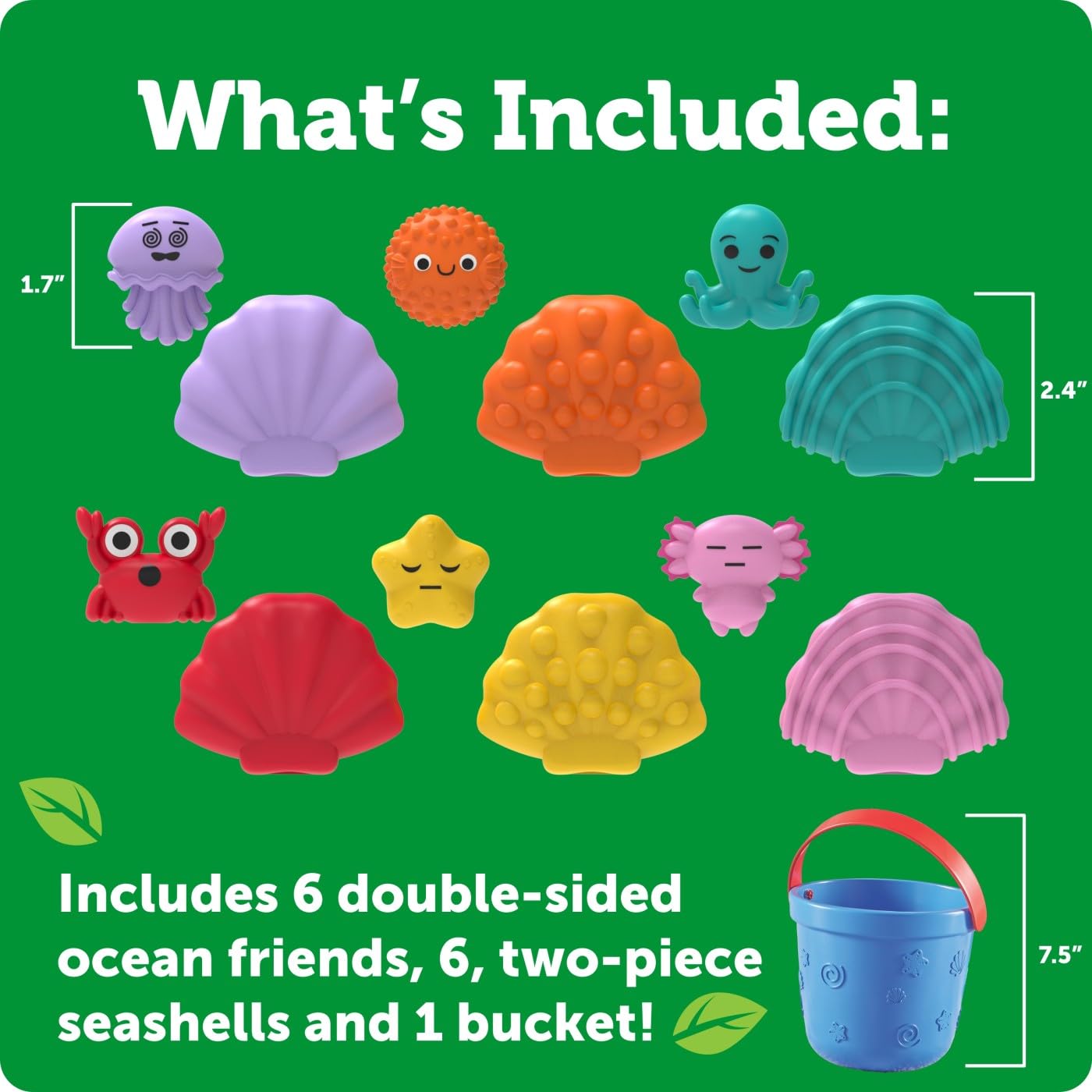 Learning Resources Ocean Emotion Seashells - Social Emotional Learning Toy for Toddlers & Kids 2