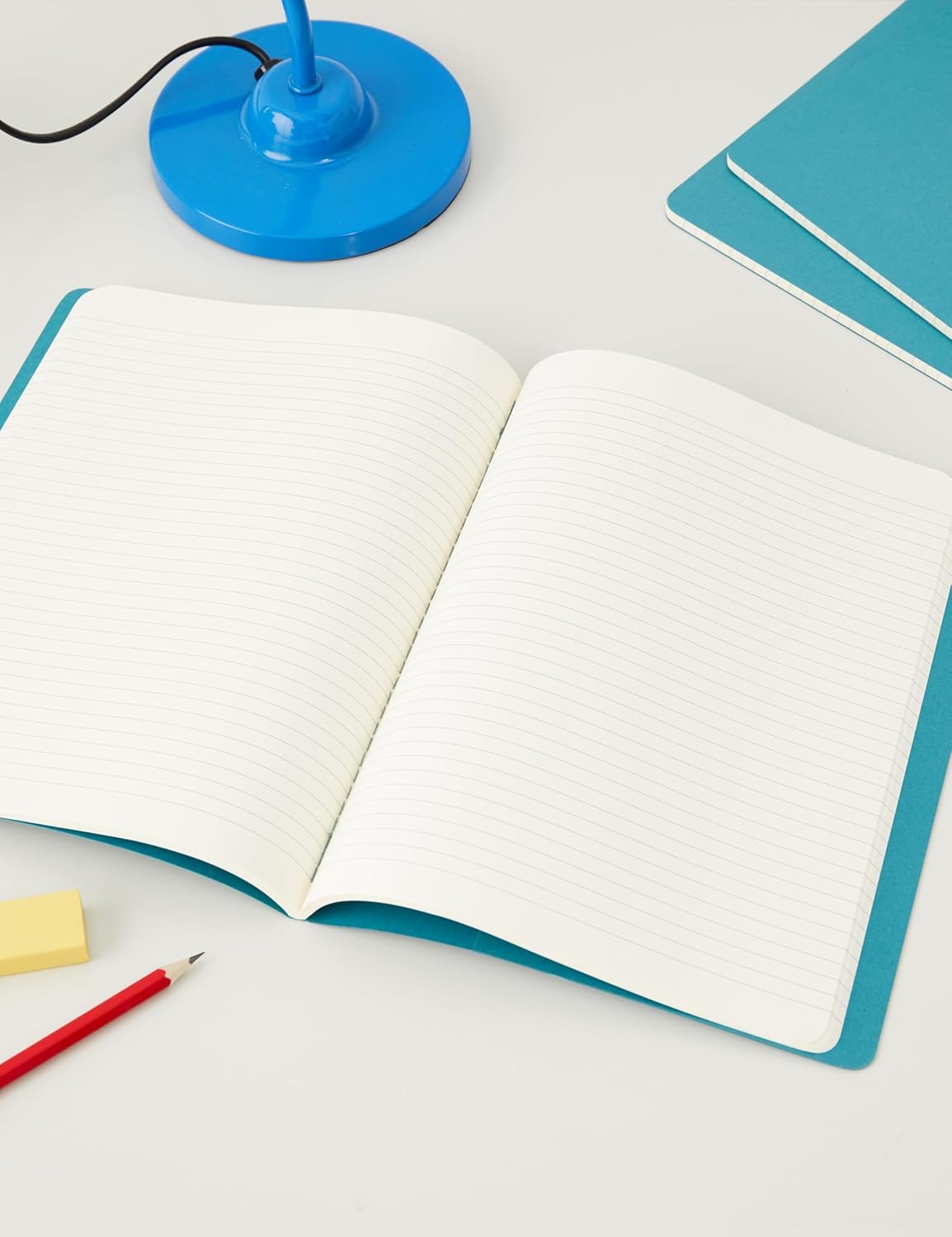 Moleskine Cahier Journal - Set of 3 Notebooks | Ruled Pages | Brisk Blue | X-Large 3