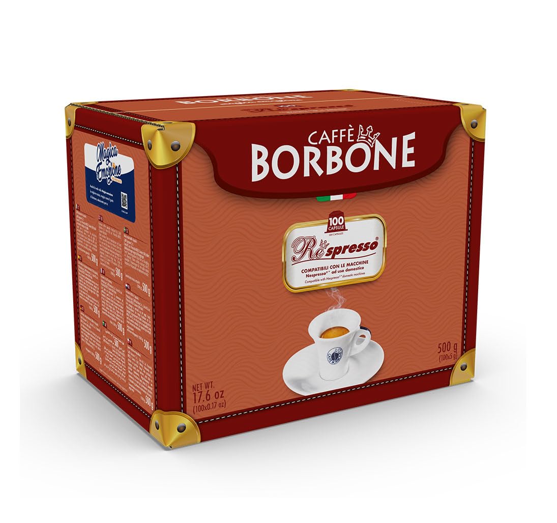 Caffè Borbone Respresso Dek Entkoffeinierte Kaffeemischung - 100 Kapseln 5