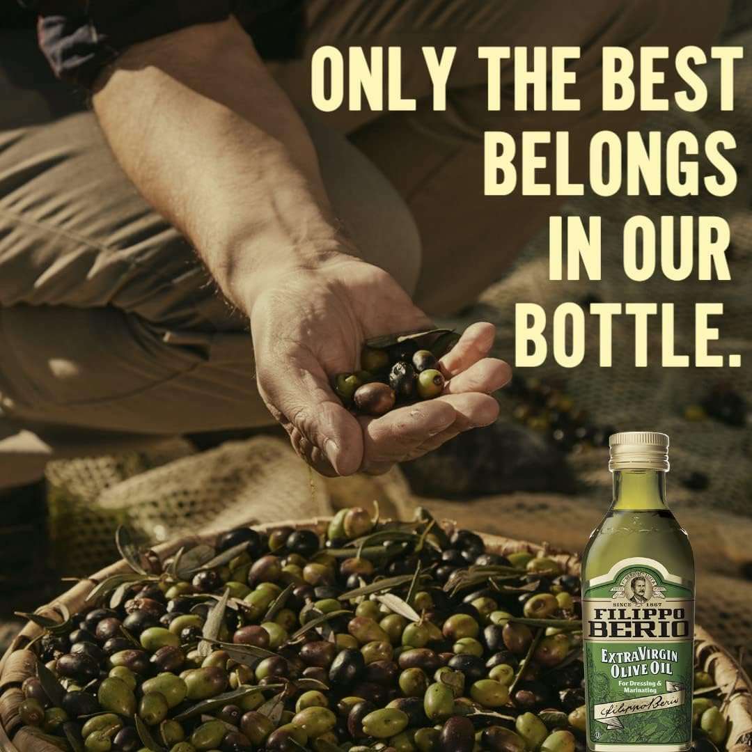Filippo Berio Extra Virgin Olive Oil - Cold Pressed | 500ml Size 3
