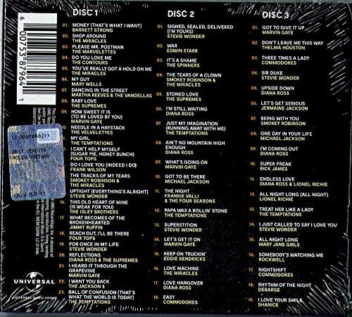 Motown - Greatest Hits 60th Anniversary 3CD Compilation