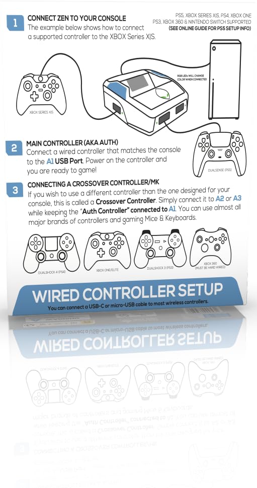Collective Minds Cronus Zen - Multi-Platform Controller Adapter for PS5, PS4, Xbox, Switch & PC