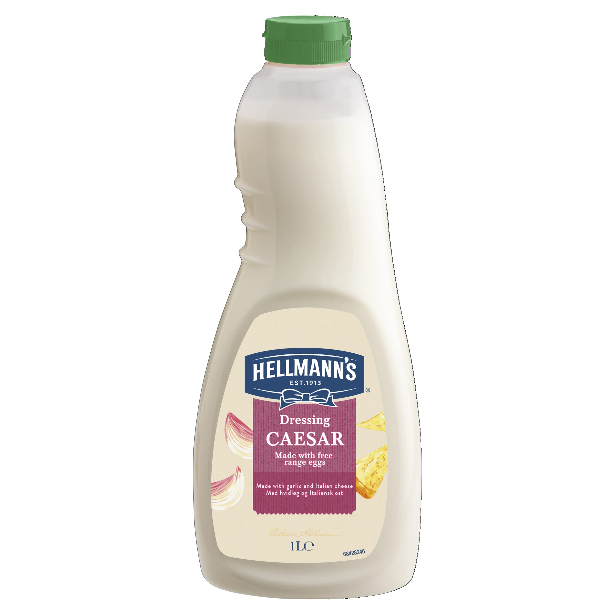 Hellmann's Caesar Salad Dressing - Gluten Free | Made with Free Range Eggs | 1 Litre 1