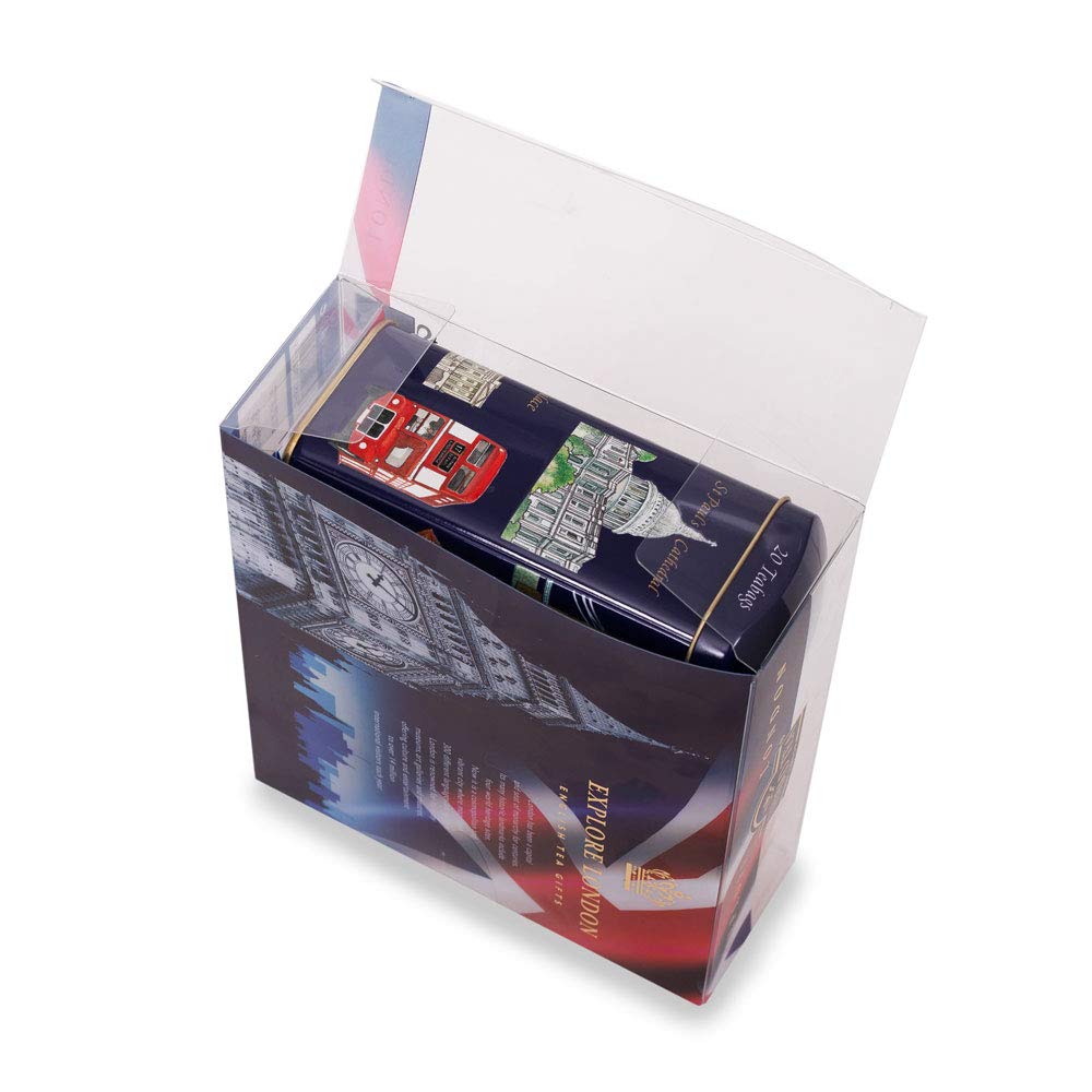 Ahmad Tea London Collection English Breakfast Tea Caddy Gift Set - 3 x 20 Teabags 3