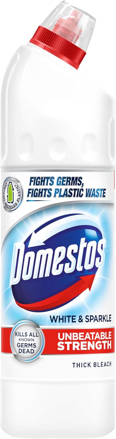 Domestos White & Sparkle Thick Bleach (861.83g)