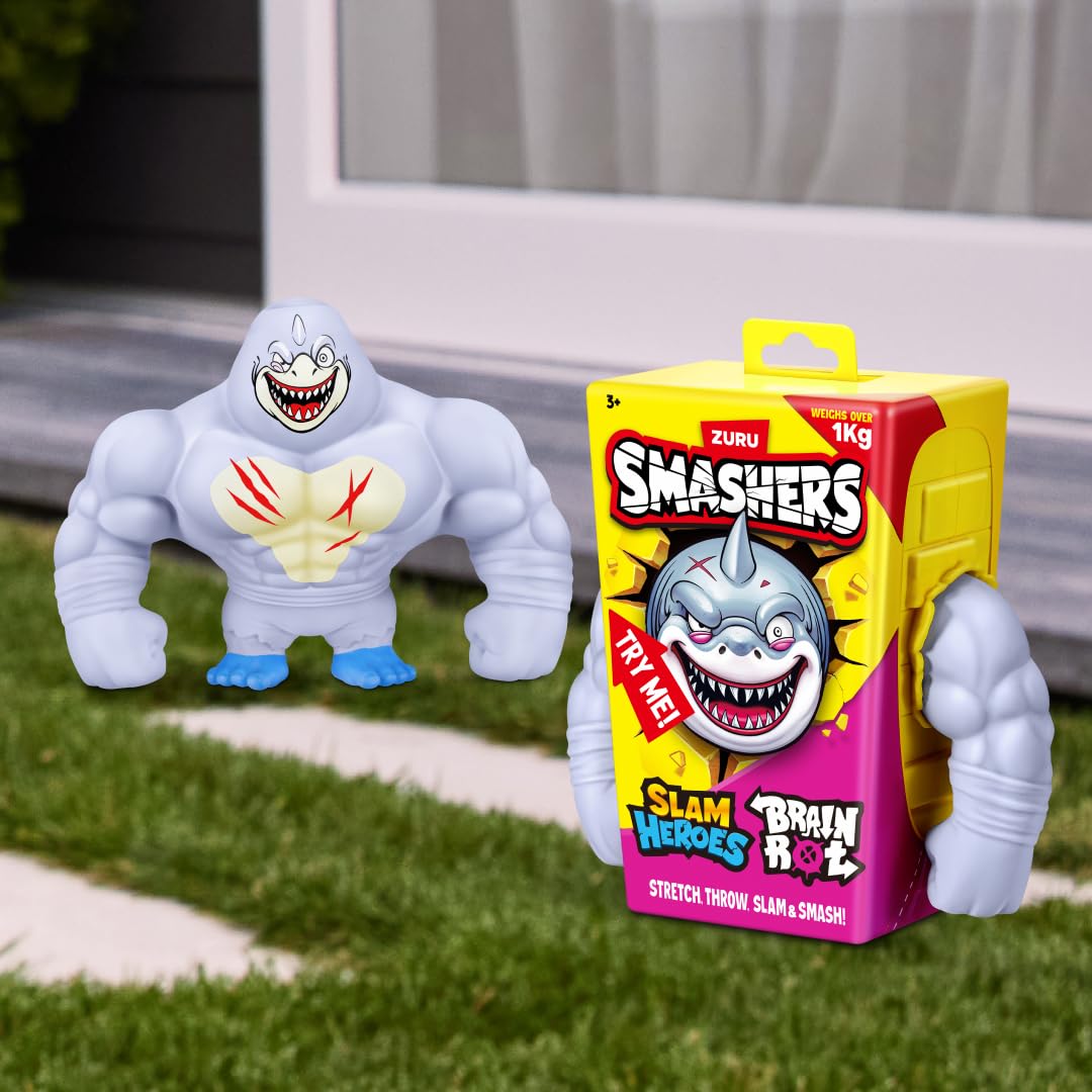 ZURU SMASHERS SLAM Heroes Action Figure - Super Stretch & Slam Play, Italian Brain Rot Theme 6