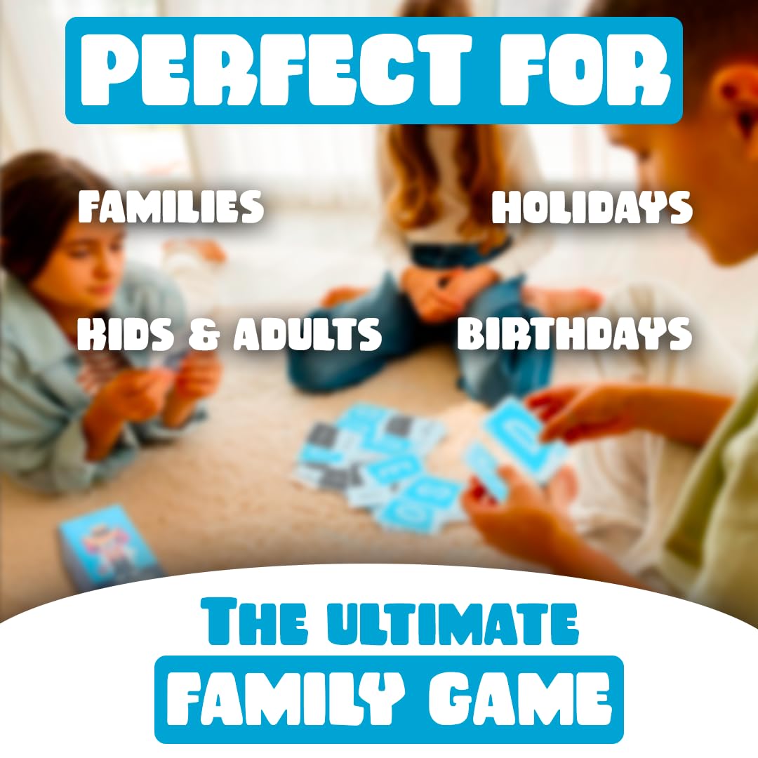 ATM Gaming Quickstop Kids - Fast-Paced Family Card Game | Ages 7+ | 2-7 Players | 15-30 Min Playtime 7