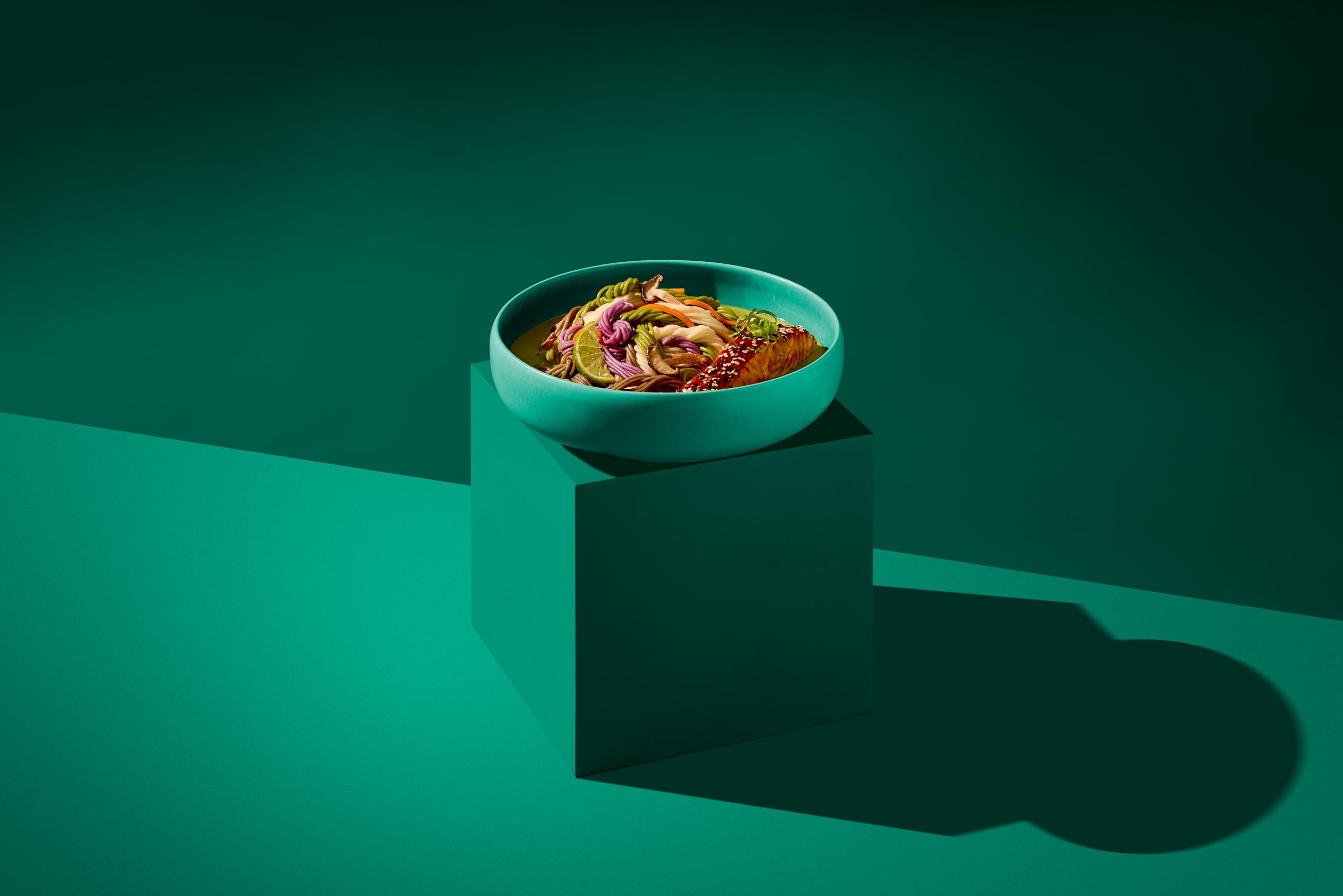 Lee Kum Kee 4-Flavour Egg Noodles - Ramen, Spinach, Buckwheat, Purple Sweet Potato | 360 g Pack 3