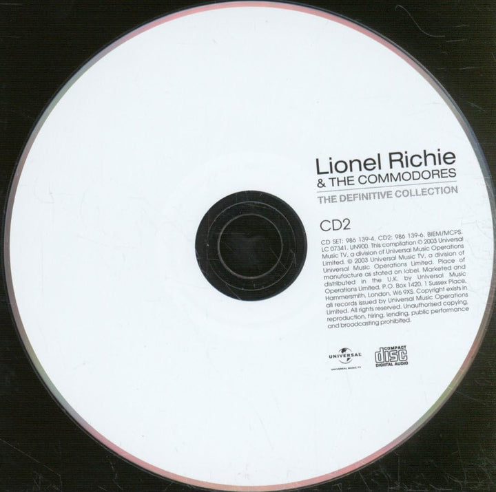 Lionel Richie & The Commodores - The Definitive Collection [Audio CD]