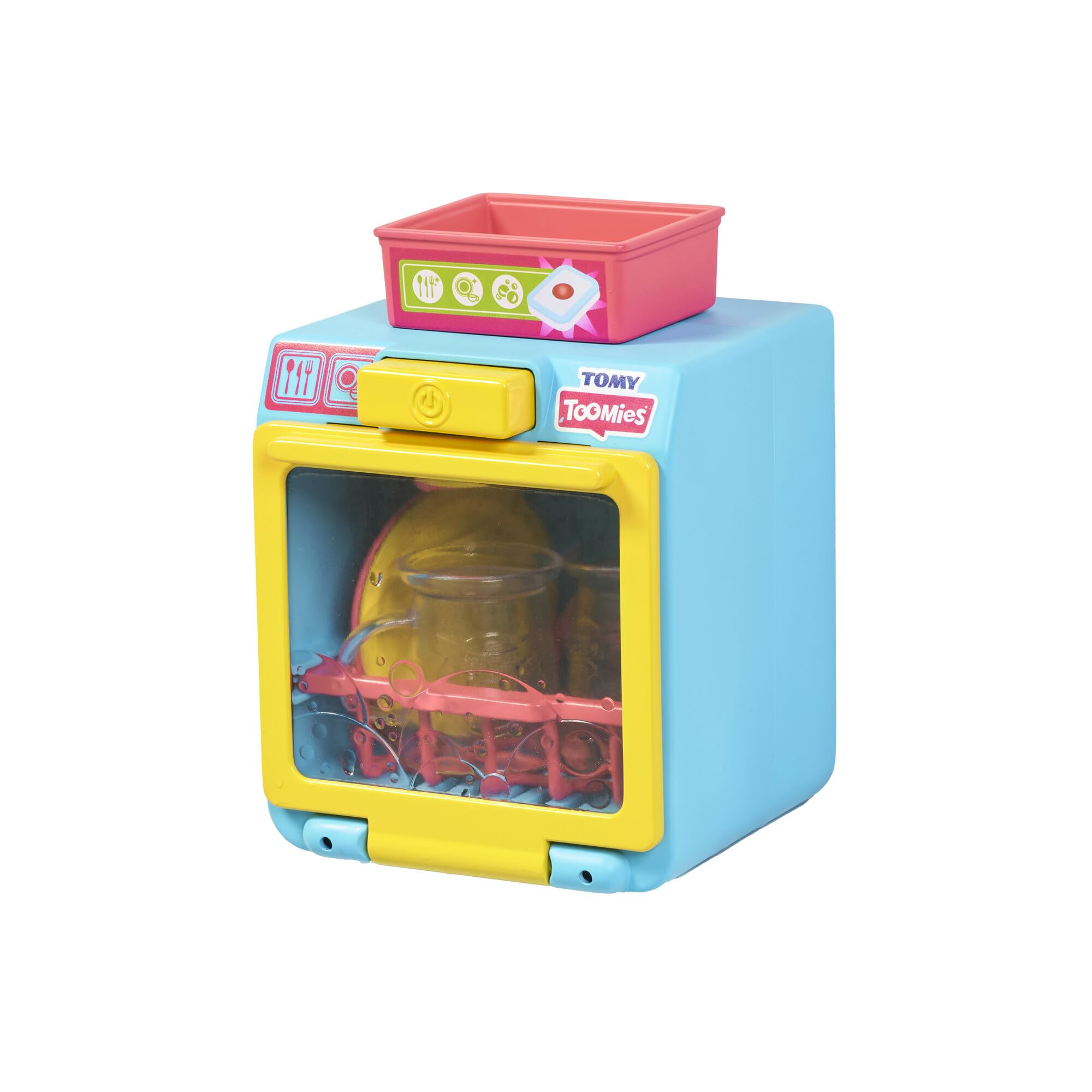 TOMY Toomies Spin & Splash Dishwasher – Interactive Bath Toy for Toddlers 18M+