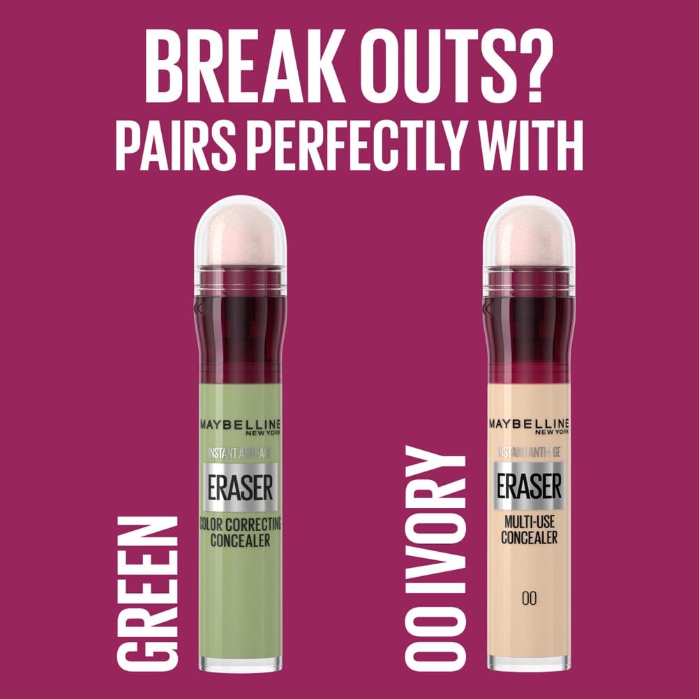 Maybelline Instant Anti Age Eraser Eye Concealer (6.8 ml) - 00 Ivory 13