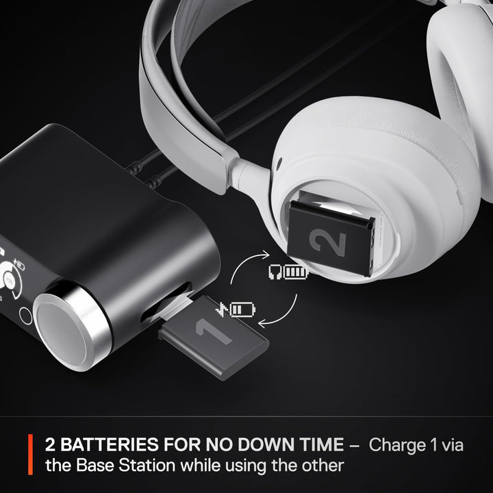 SteelSeries Arctis Nova Pro Wireless Multi-System Gaming Headset with Active Noise Cancellation