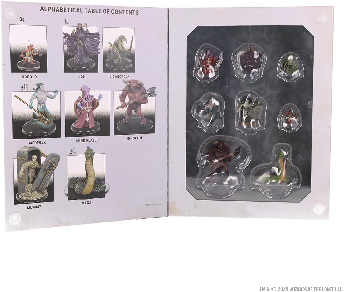 D&amp;D Classic Collection Vorbemalte Miniaturen Monsters KN Boxset von WizKids 9