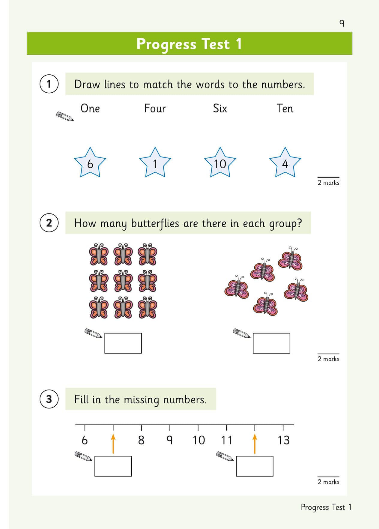 CGP Reception Maths Targeted Question Book - Ages 4-5 | Paperback | 48 Pages 9