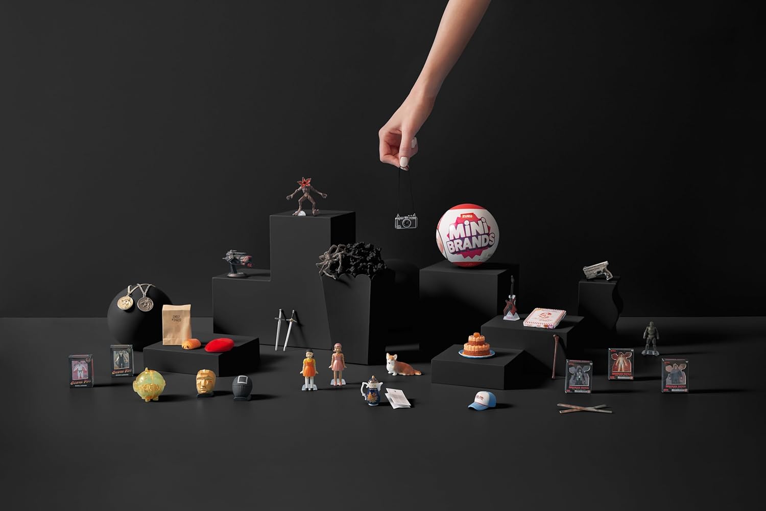 Mini Brands Netflix Capsule by ZURU - Surprise Collectible Minis from Stranger Things, Squid Game & Bridgerton 4