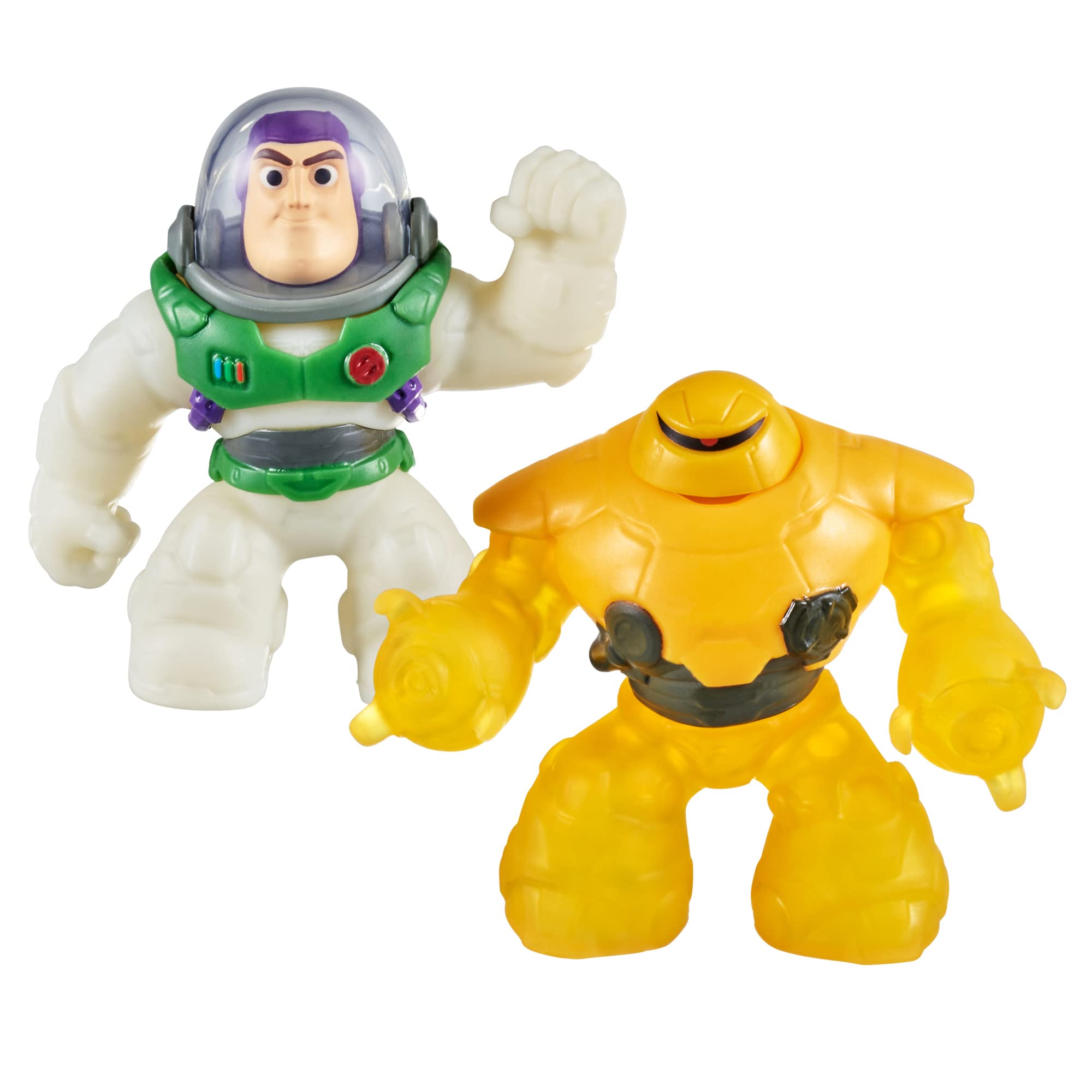Heroes of Goo Jit Zu Lightyear Versus Pack - Buzz vs Zyclops, Stretchy Squishy Action Figures for Ages 4+ 1