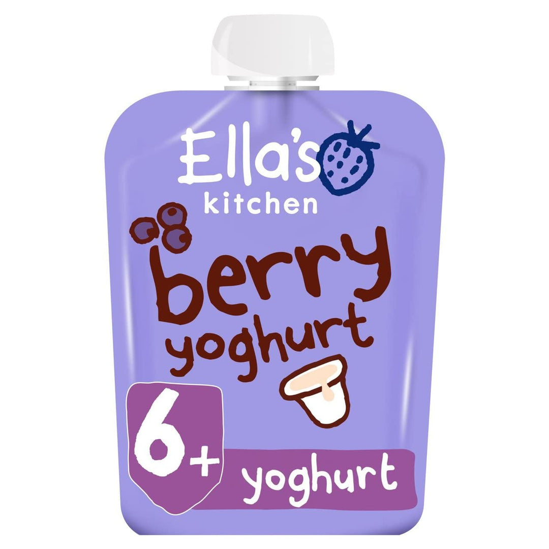 Ella's Kitchen - Organic Berry Greek Yoghurt Snack for Babies 90g