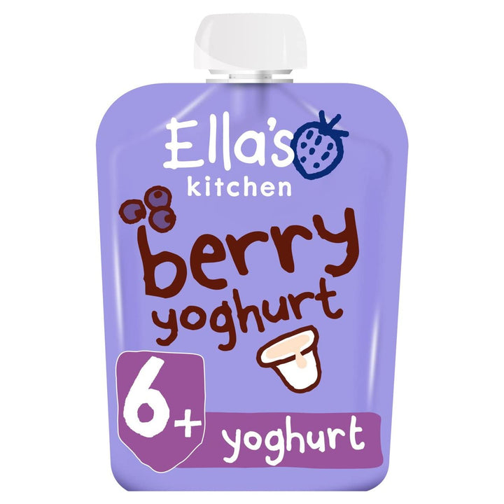 Ella's Kitchen - Organic Berry Greek Yoghurt Snack for Babies 90g