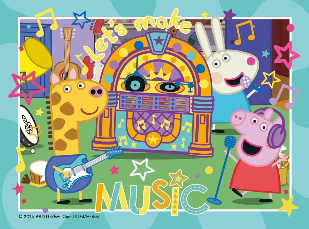 Ravensburger Peppa Pig 4-in-a-Box Jigsaw Puzzle Set - 72-Piece Puzzles for Kids Ages 3 and Up 6