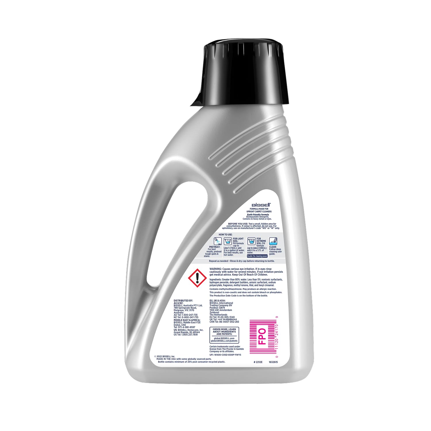 BISSELL Wash & Remove Pro Total Carpet Cleaner Liquid with Oxy Boost & StainProtect | 1.5 l 2