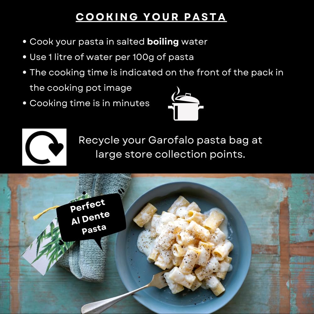 Garofalo Rigatoni Dry Pasta (500g) 11