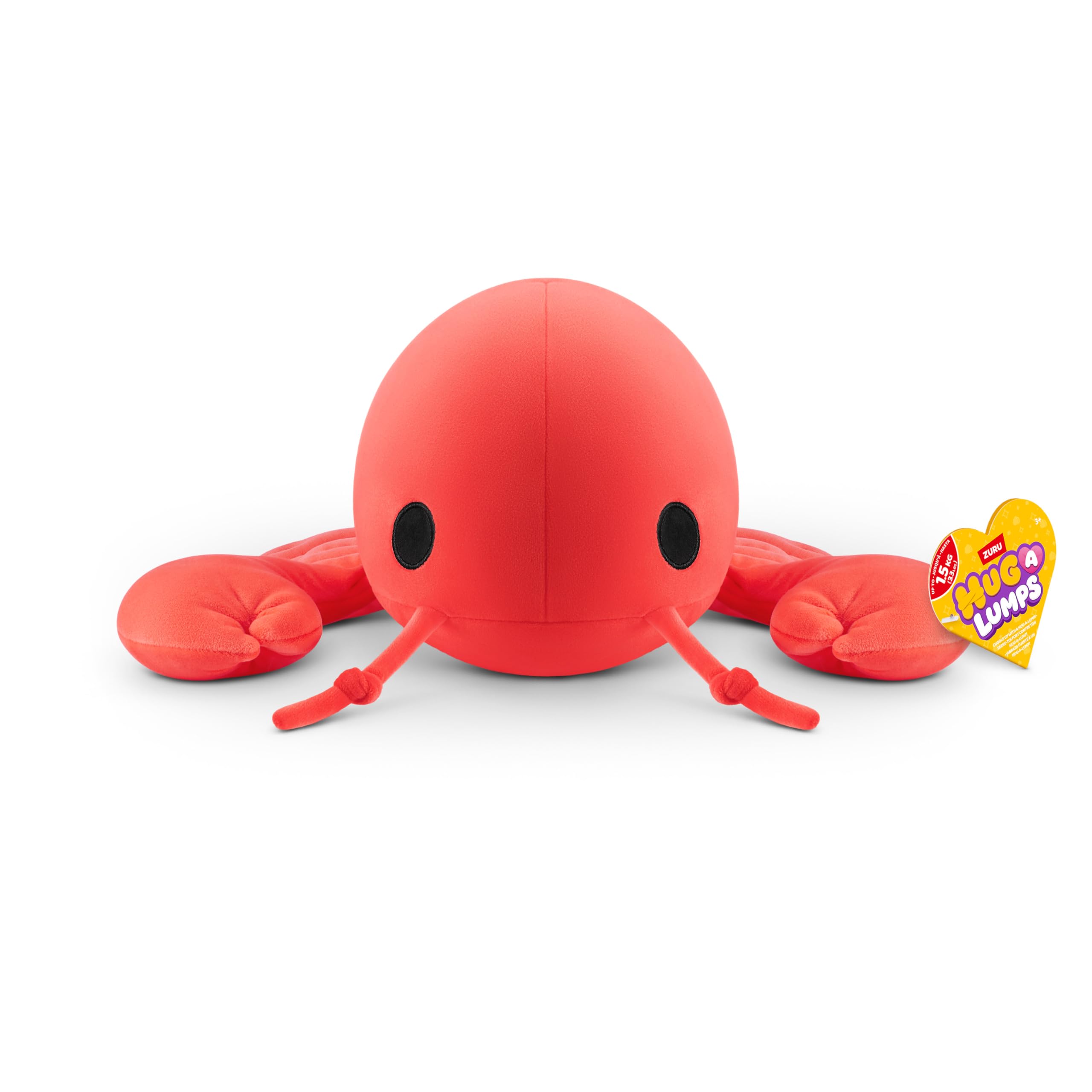 Hug-A-Lumps Medium Lenny by ZURU - Weighted Plush Cuddly Toy for Stress Relief